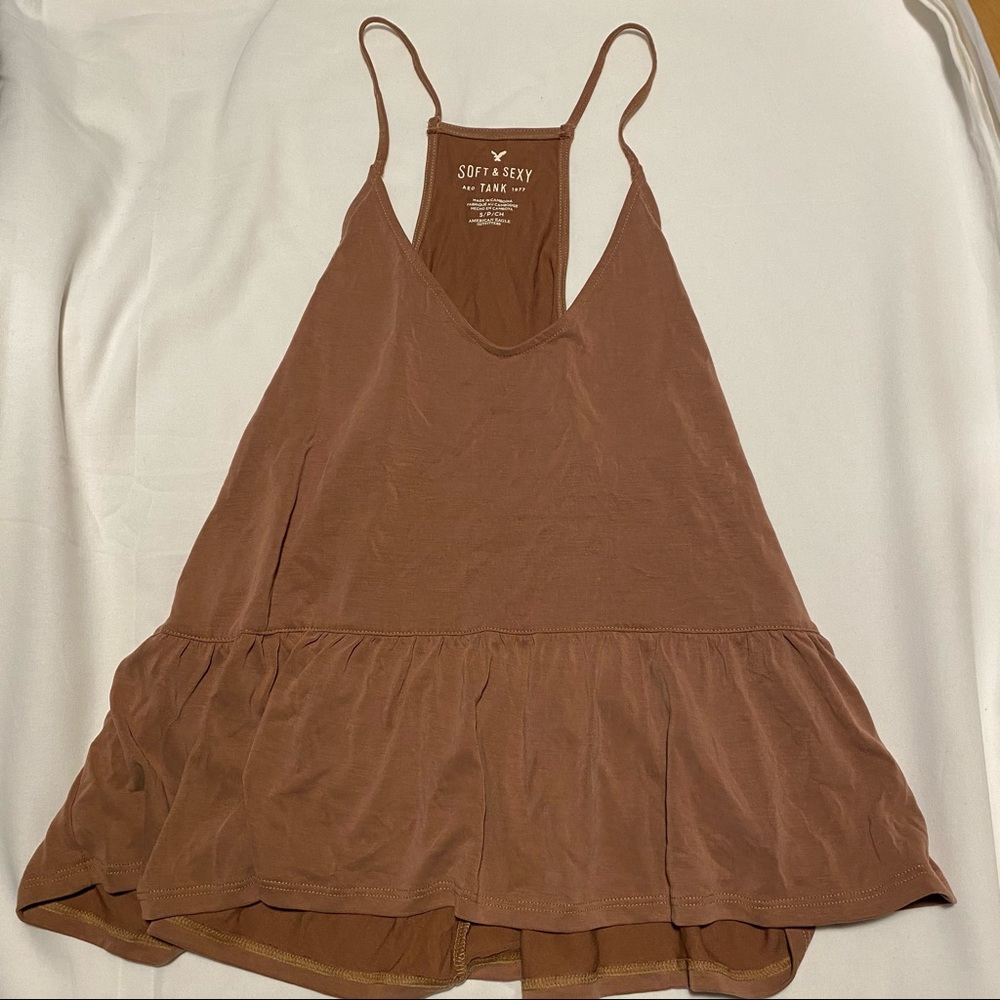 Tiered Brown AE Tank